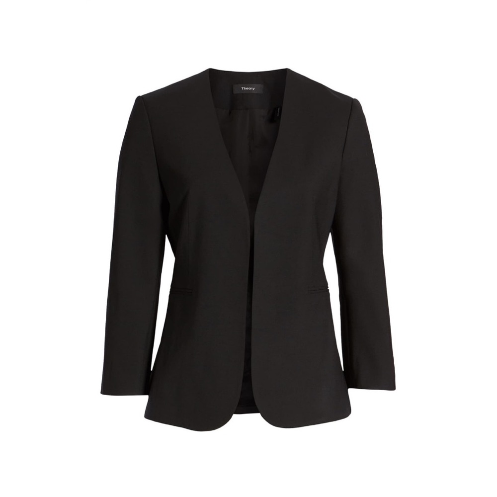 Theory Lindrayia B Good Wool Suit Jacket